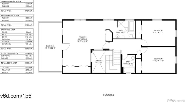2545 N State Highway 67, Sedalia, CO 80135 - home floor plan