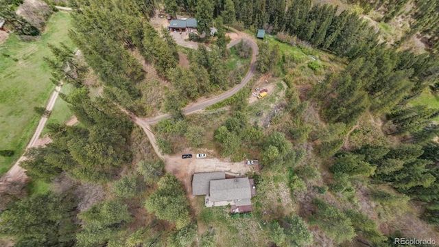 2545 N State Highway 67, Sedalia, CO 80135 - aerial view of property's location