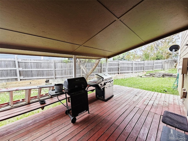 4677 S Salida St, Aurora, CO 80015 - deck featuring area for grilling