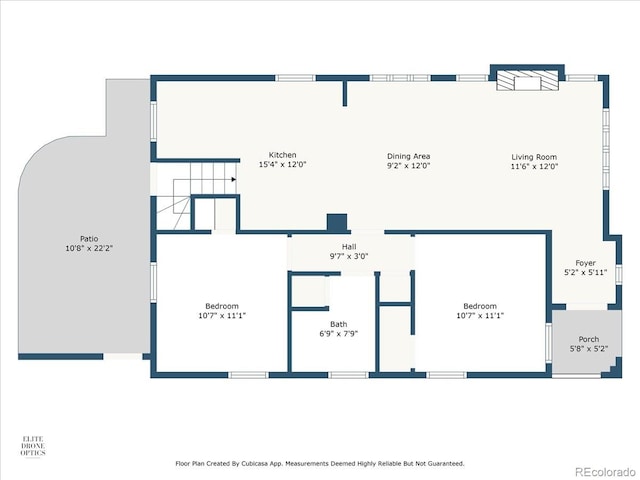 3739 W 46th Ave, Denver, CO 80211 - home floor plan