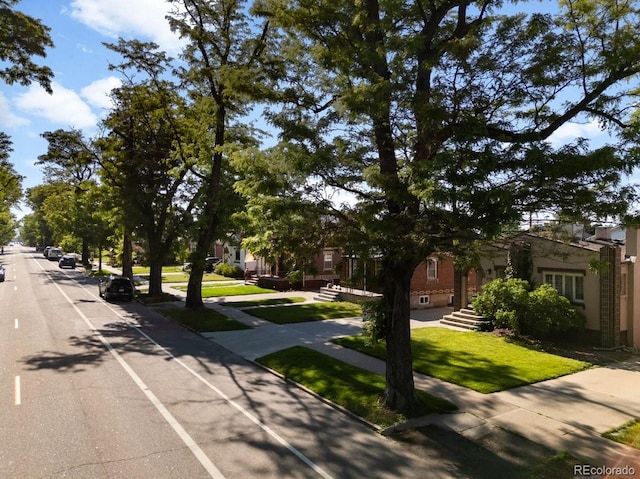 3739 W 46th Ave, Denver, CO 80211 - view of asphalt street with sidewalks and curbs