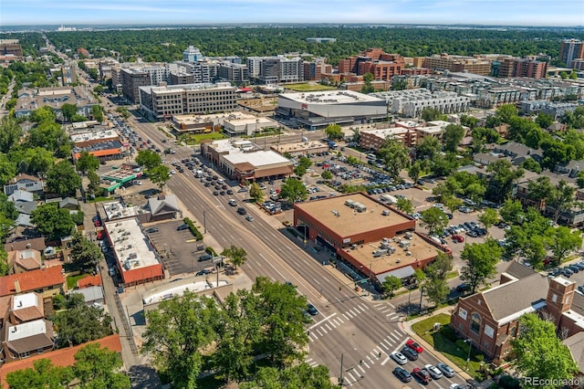 521 Harrison St, Denver, CO 80206 - aerial view