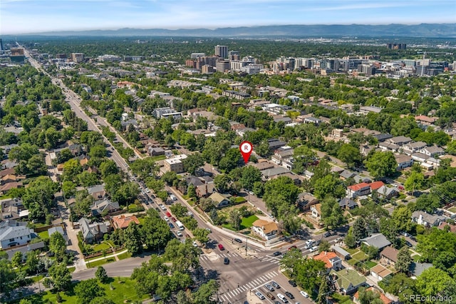 521 Harrison St, Denver, CO 80206 - bird's eye view of a mountain backdrop