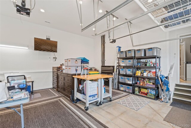 10182 Bristleridge St, Parker, CO 80134 - garage featuring a garage door opener