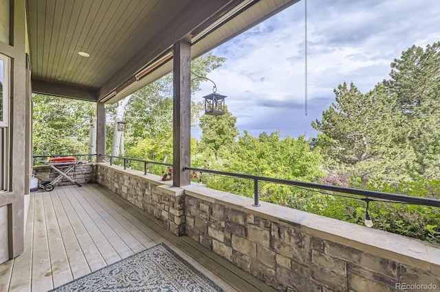 714 Skywalker Pt, Lafayette, CO 80026 - view of wooden terrace