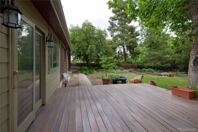 7140 S Uinta St, Centennial, CO 80112 - view of wooden terrace