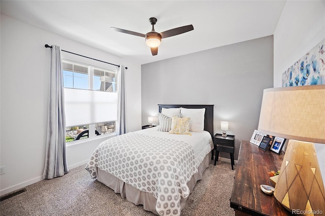 1485 Captiva Beach Ln, Monument, CO 80132 - bedroom featuring a ceiling fan and baseboards