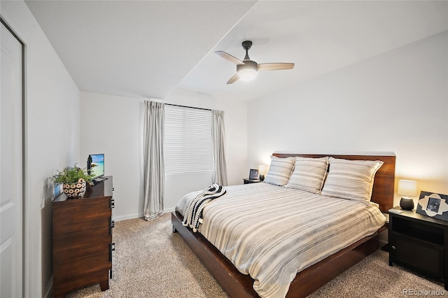 1485 Captiva Beach Ln, Monument, CO 80132 - carpeted bedroom featuring baseboards and ceiling fan