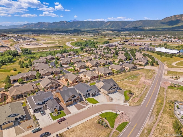 1485 Captiva Beach Ln, Monument, CO 80132 - aerial view of property's location with mountains and nearby suburban area