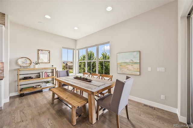10401 Maplebrook Way, Highlands Ranch, CO 80126 - dining room with recessed lighting and wood finished floors