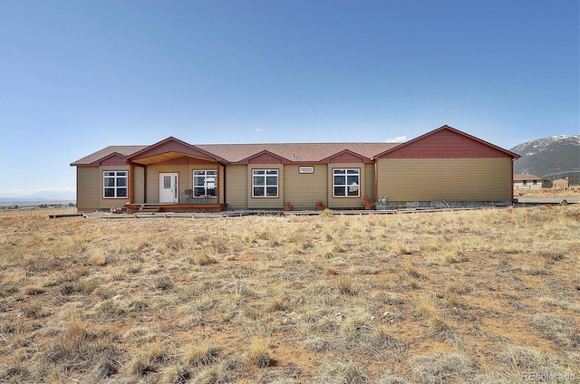 view of ranch-style house