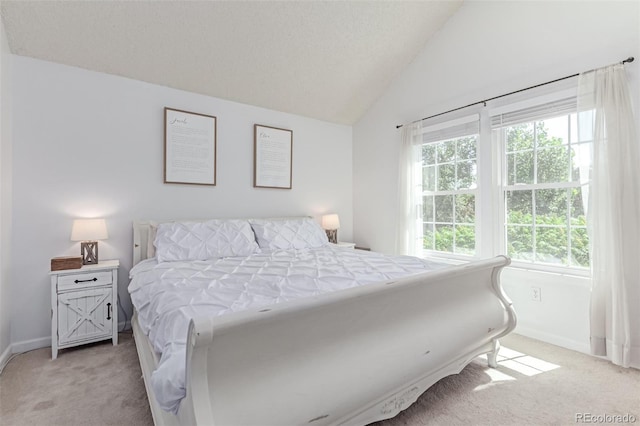 4676 S Dillon Ct Unit G, Aurora, CO 80015 - bedroom with light colored carpet and lofted ceiling
