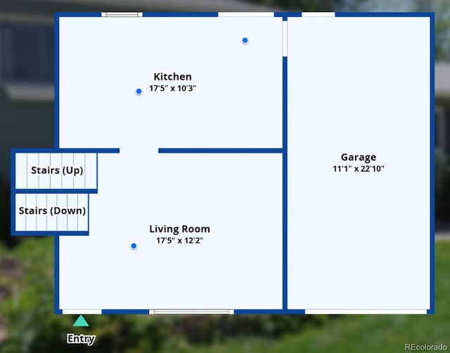 1208 36th St, Evans, CO 80620 - plan