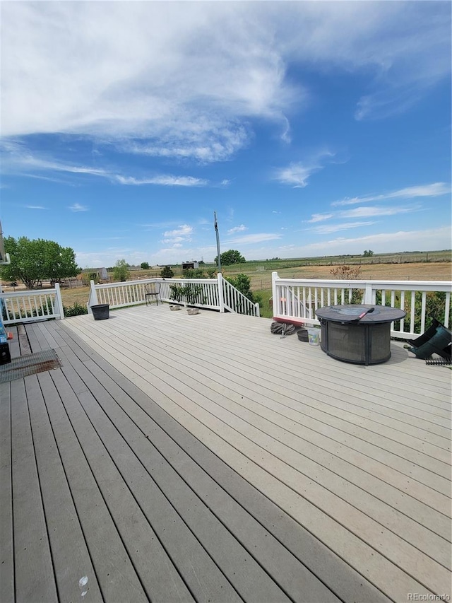58117 E 42nd Dr, Strasburg, CO 80136 - view of deck