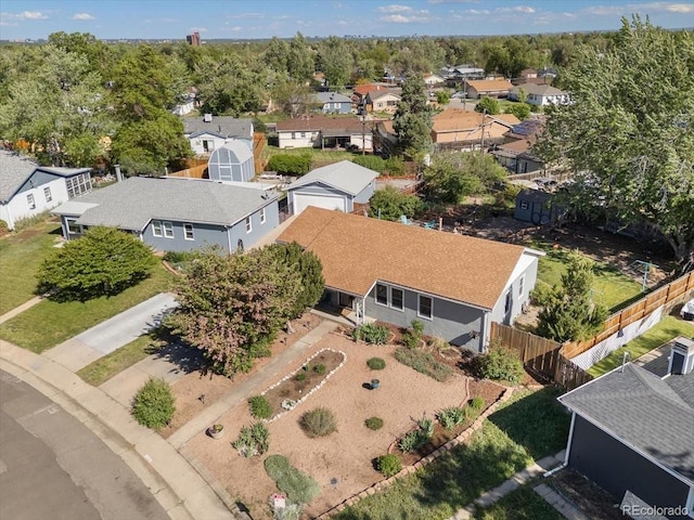1568 S Osceola Way, Denver, CO 80219 - aerial view of residential area