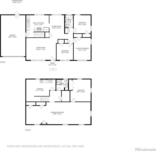 2792 S Stuart St, Denver, CO 80236 - home floor plan