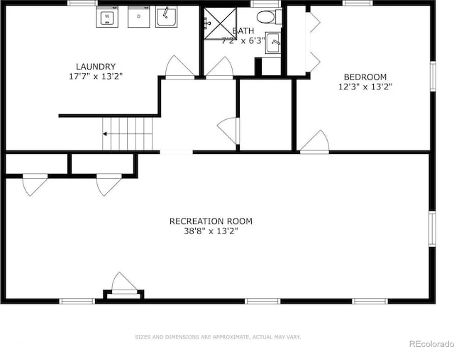 2792 S Stuart St, Denver, CO 80236 - floor plan / room layout