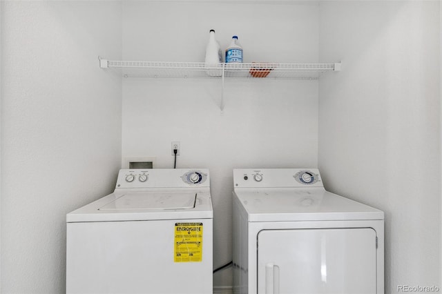 10578 Country Park Pt, Fountain, CO 80817 - washroom with independent washer and dryer