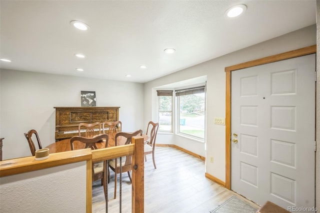 10462 Hoyt St, Westminster, CO 80021 - dining room featuring light wood finished floors and recessed lighting