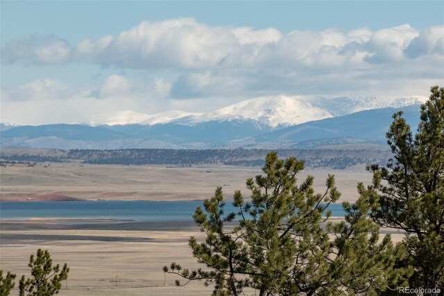 526 Wagon Wheel Rd, Hartsel, CO 80449 - mountain view with a large body of water