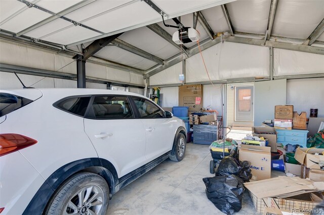 526 Wagon Wheel Rd, Hartsel, CO 80449 - garage featuring a garage door opener