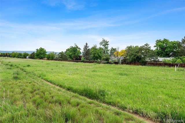 8764 W 95th Ave, Broomfield, CO 80021 - view of yard featuring a view of countryside