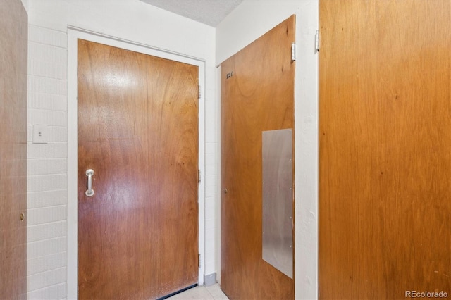 view of doorway to outside