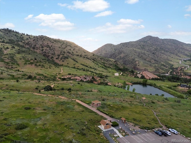 109 Bear Creek Ln, Morrison, CO 80465 - view of mountain background with a nearby body of water