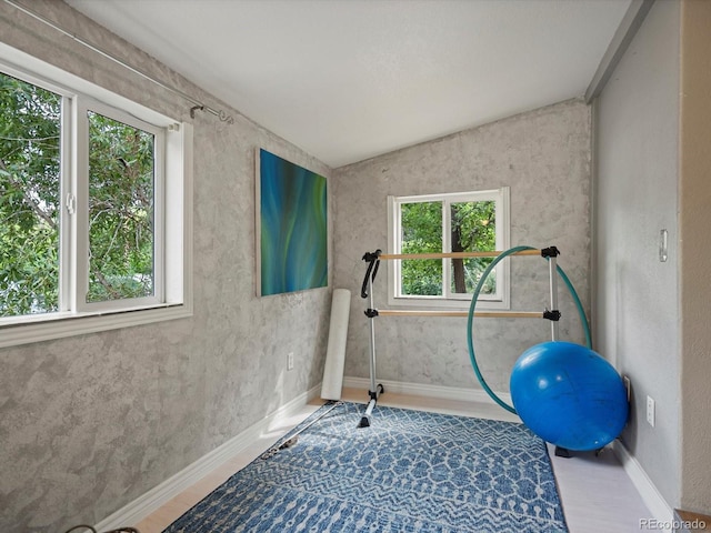 109 Bear Creek Ln, Morrison, CO 80465 - exercise area featuring baseboards
