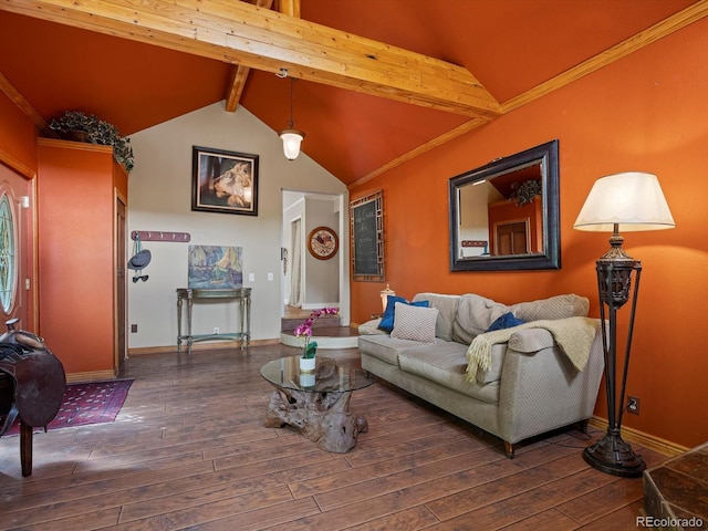 109 Bear Creek Ln, Morrison, CO 80465 - living room with hardwood / wood-style flooring and baseboards
