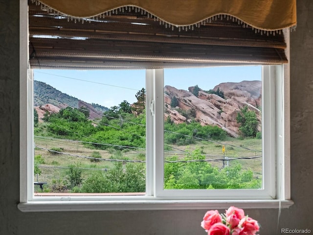109 Bear Creek Ln, Morrison, CO 80465 - detailed view of a mountain backdrop