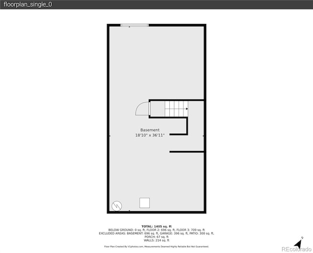 22801 E Briarwood Pl, Aurora, CO 80016 - view of floor plan / room layout