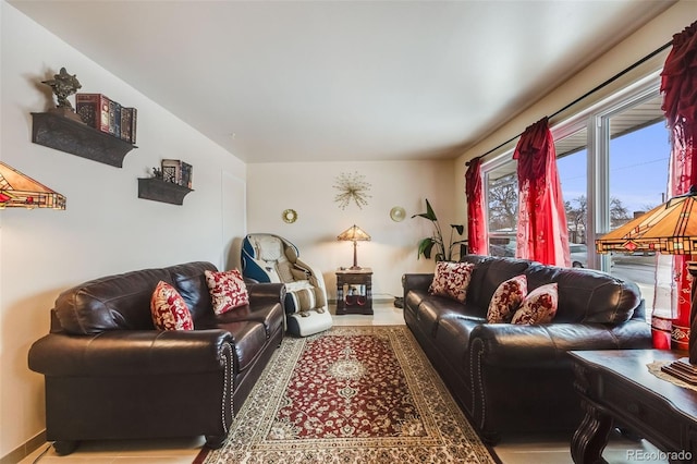 view of living room