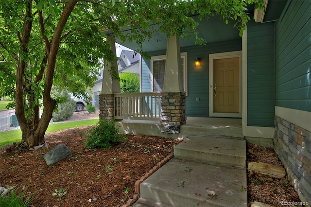 2500 Lexington St, Lafayette, CO 80026 - view of exterior entry featuring covered porch