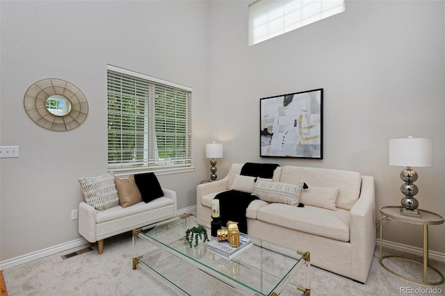 2500 Lexington St, Lafayette, CO 80026 - living area with baseboards and a high ceiling