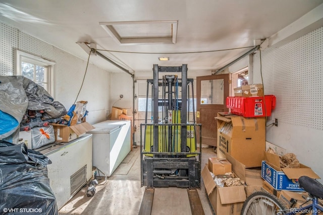 view of laundry area