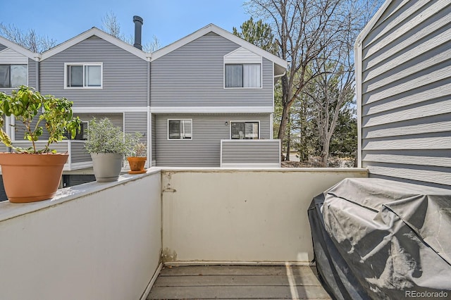 view of rear view of house