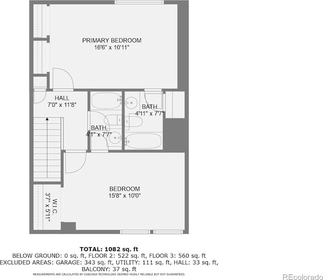 68 S Moline St, Aurora, CO 80012 - floor plan / room layout