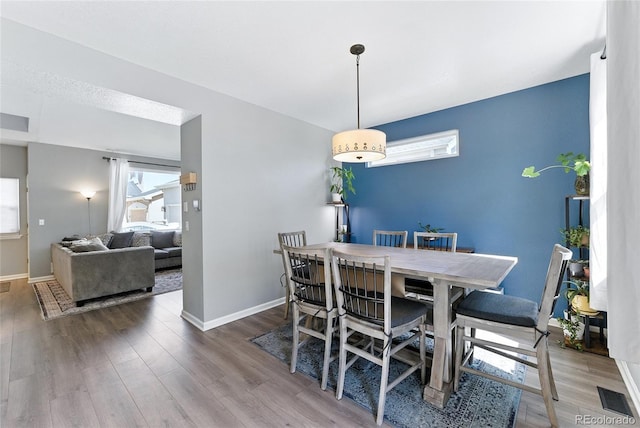 10116 Wyandott Cir, Denver, CO 80260 - dining space featuring wood finished floors and baseboards