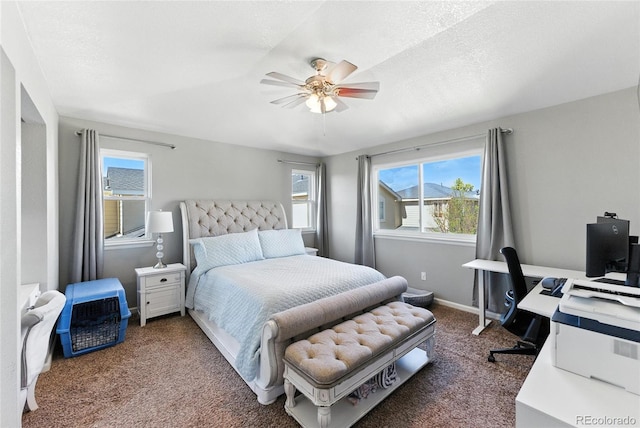 10116 Wyandott Cir, Denver, CO 80260 - bedroom featuring carpet and a ceiling fan