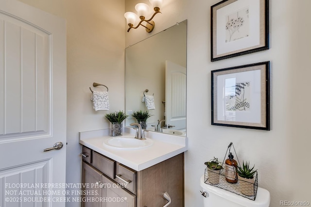 935 W 128th Pl, Westminster, CO 80234 - bathroom featuring vanity and toilet