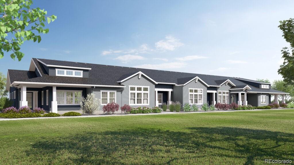 craftsman-style house featuring a front lawn