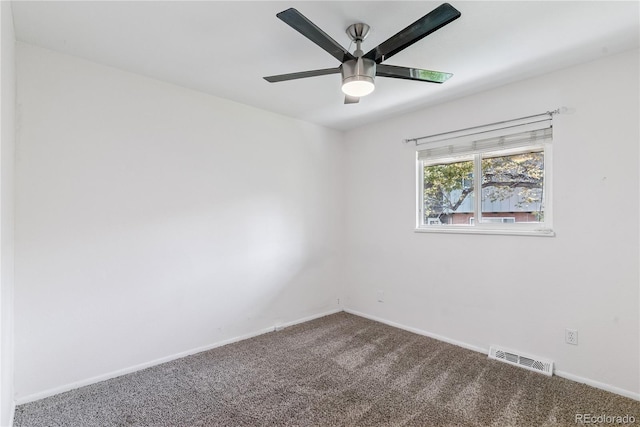 12708 W Virginia Ave, Lakewood, CO 80228 - unfurnished room featuring carpet, a ceiling fan, and baseboards