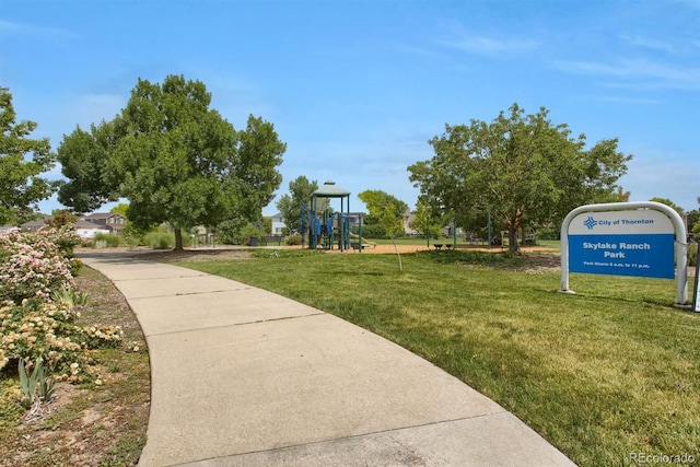 6260 E 114th Ave, Thornton, CO 80233 - view of home's community featuring a lawn