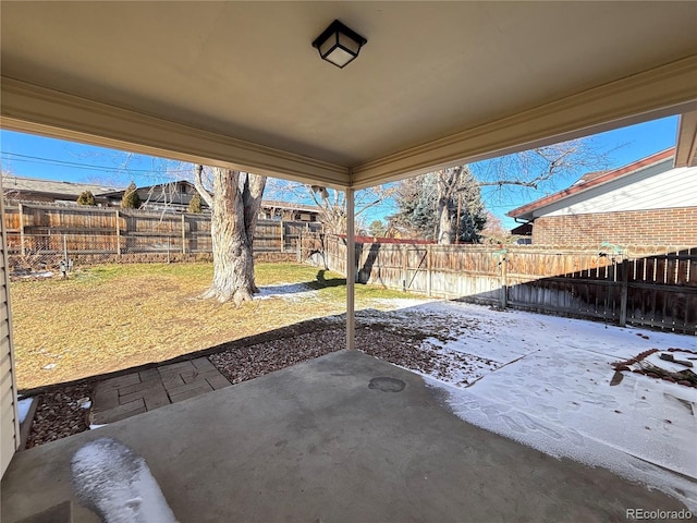 view of patio / terrace