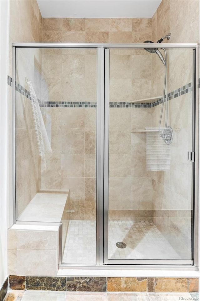 1272 S Milwaukee St, Denver, CO 80210 - full bathroom featuring a stall shower