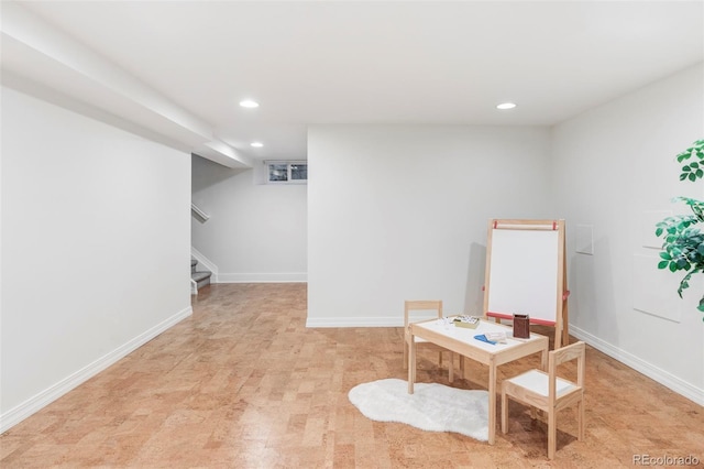 1272 S Milwaukee St, Denver, CO 80210 - recreation room with recessed lighting
