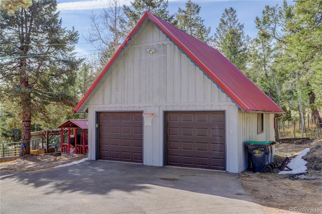 952 Burland Dr, Bailey, CO 80421 - view of detached garage
