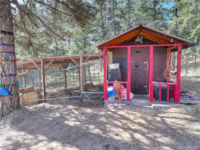 952 Burland Dr, Bailey, CO 80421 - view of poultry coop