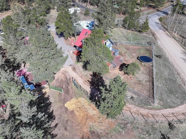 952 Burland Dr, Bailey, CO 80421 - aerial view of property and surrounding area